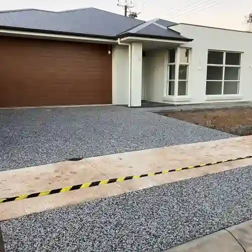 Driveway concrete
